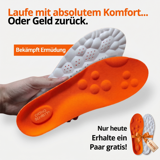 Ortho Schritt® Einlegesohlen für Halt und Entlastung